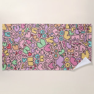 Wrapping Paper Beach Towel