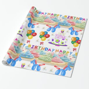 Wrapping Paper Birthday