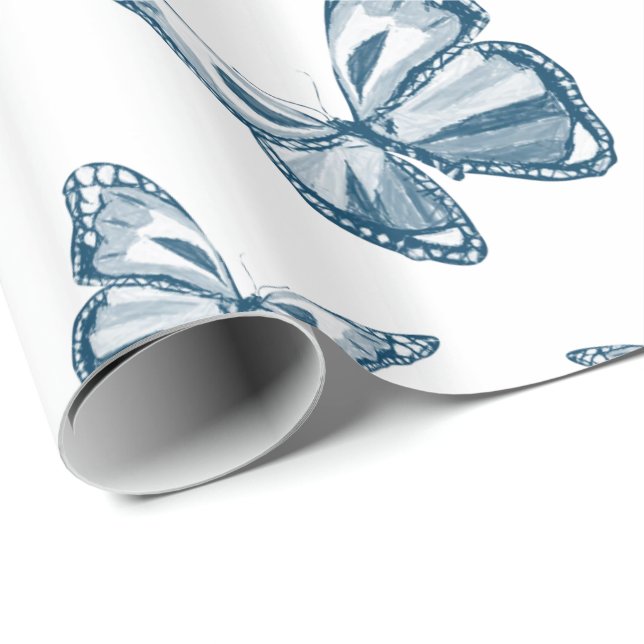 Wrapping paper Butterfly (Roll Corner)