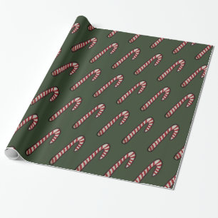 Wrapping Paper, Candy Cane Wrapping Paper