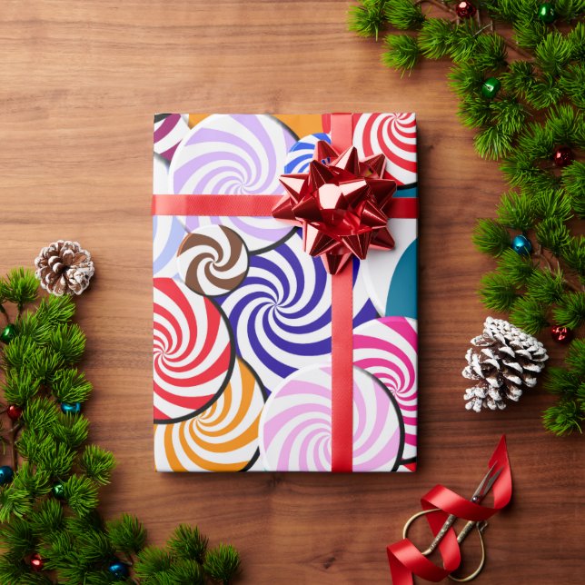 Wrapping Paper - Candy Collage (Holiday Gift)