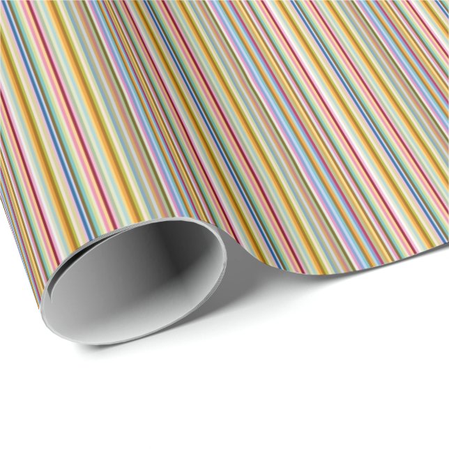 Wrapping Paper - Candy Stripes (Roll Corner)