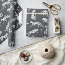 Wrapping Paper | Cheetah Pattern Gift Wrap