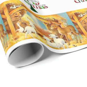 Wrapping paper Christmas