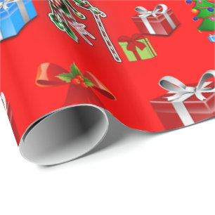 Wrapping paper Christmas