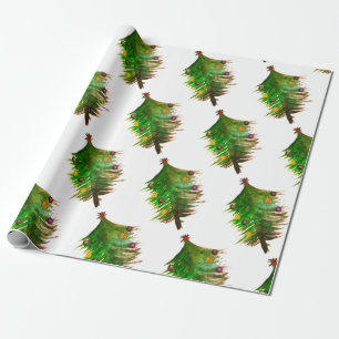 Wrapping Paper Christmas Tree