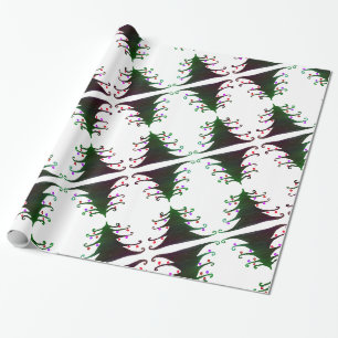 Wrapping Paper Christmas Trees