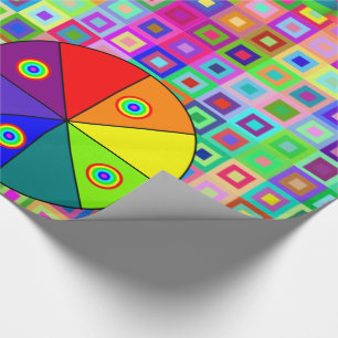 Wrapping paper Circles