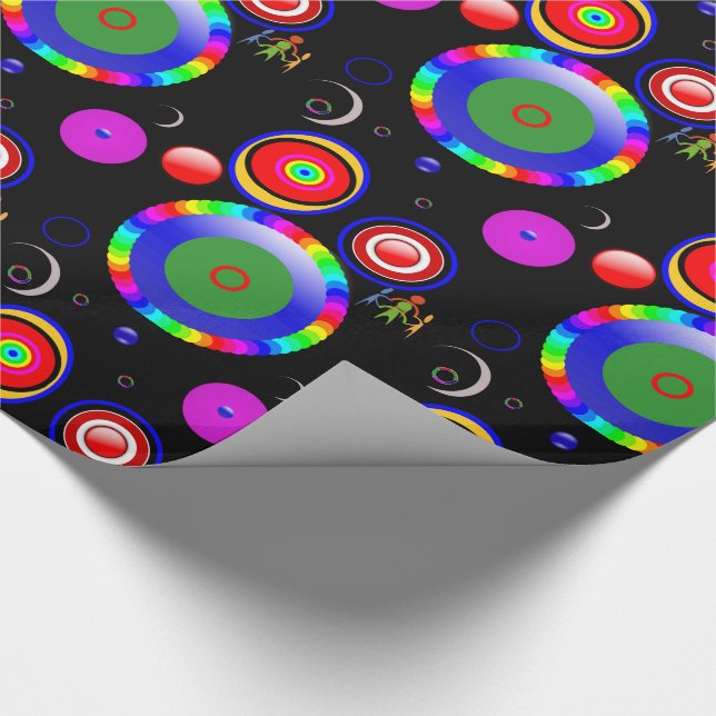 Wrapping paper Circles (Corner)