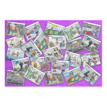 Wrapping Paper | Comic | Cartoons