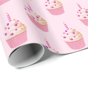 Wrapping Paper-Cupcake Paper