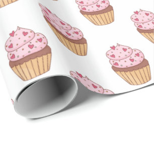 Wrapping Paper-Cupcake Paper