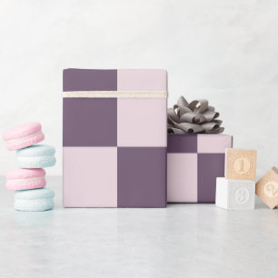 wrapping paper deep mauve softpink blush