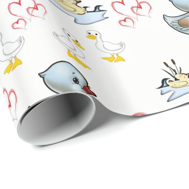 Wrapping paper Ducks (Roll Corner)