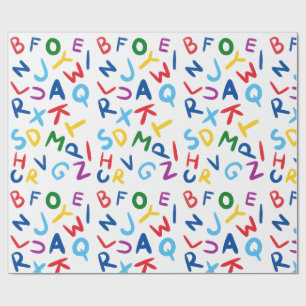 Wrapping Paper- Educational Kids Wrapping Paper