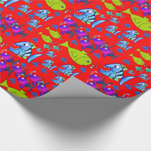 Wrapping paper Fish