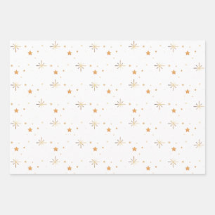 Wrapping Paper Flat Sheet Set of 3