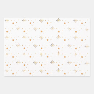 Wrapping Paper Flat Sheet Set of 3