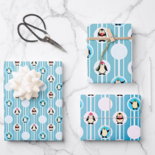 Wrapping Paper Flat Sheet Set of 3