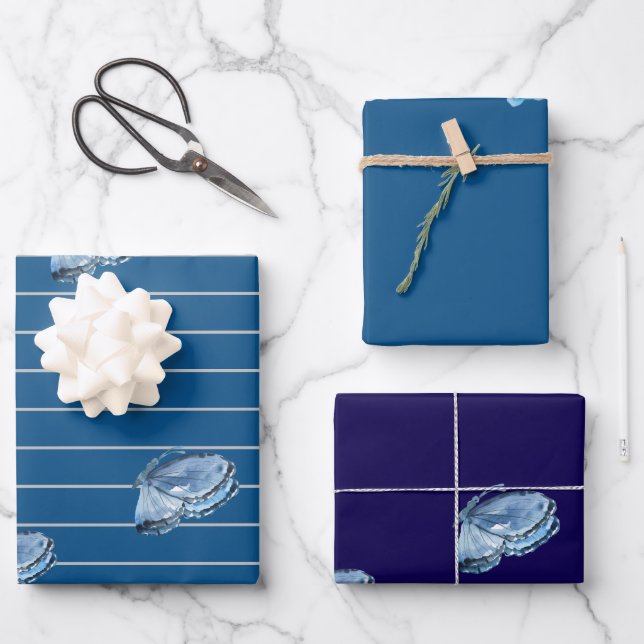 Wrapping Paper Flat Sheet Set of 3 (Front)