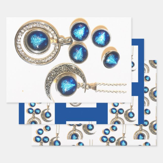 Wrapping Paper Flat Sheet Set of 3 (Set)