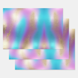 Wrapping Paper Flat Sheet Set of 3