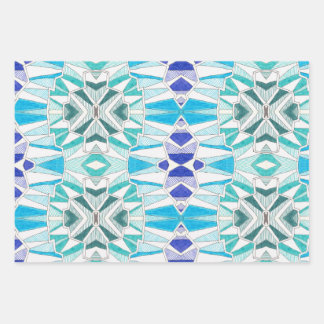 Wrapping Paper Flat Sheet Set of 3