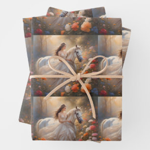 Wrapping Paper Flat Sheet Set of 3