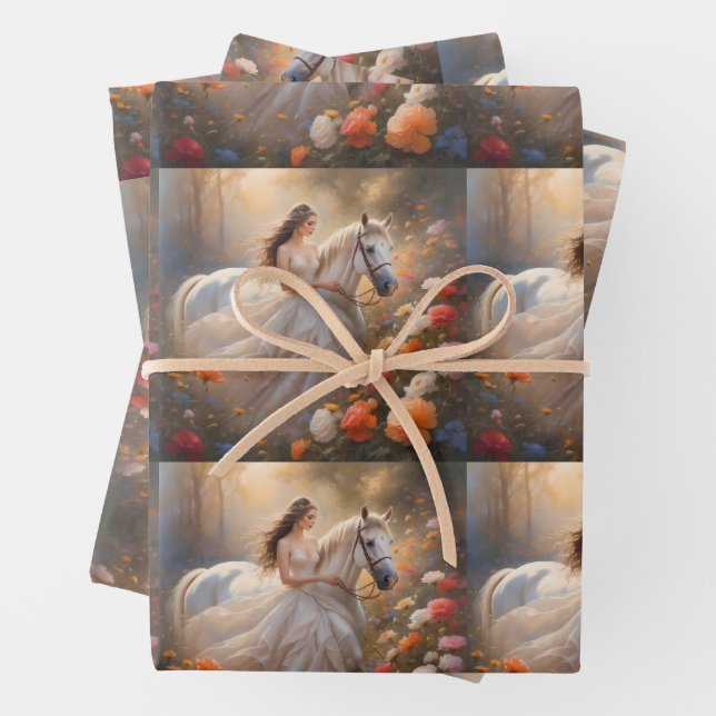 Wrapping Paper Flat Sheet Set of 3 (In situ)