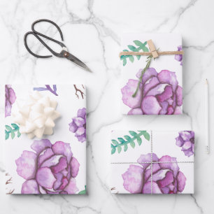 Wrapping Paper Flat Sheet Set of 3