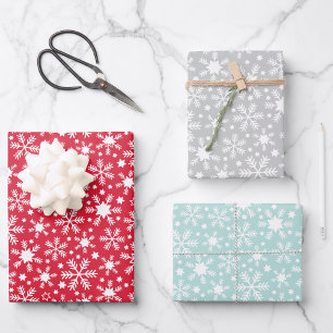 Wrapping Paper Flat Sheet Set of 3