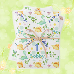 Wrapping Paper Flat Sheet Set of 3