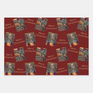 Wrapping Paper Flat Sheet Set of 3