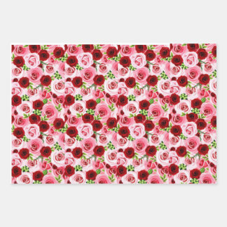 Wrapping Paper Flat Sheet Set of 3