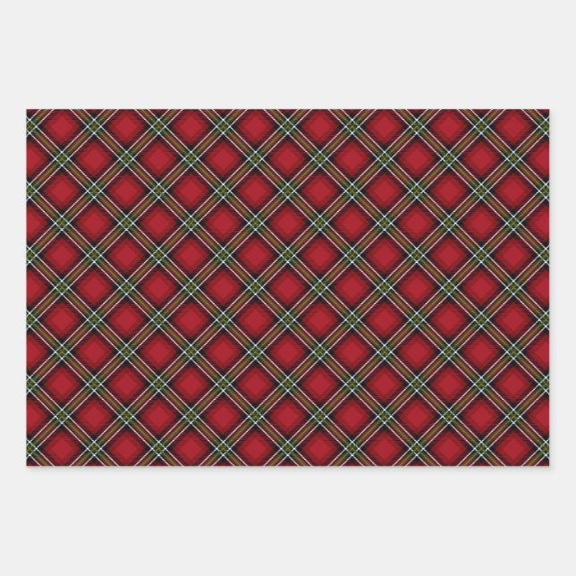 Wrapping Paper Flat Sheet Set of 3 (Front)