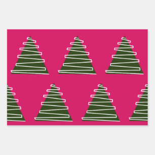 Wrapping Paper Flat Sheet Set of 3