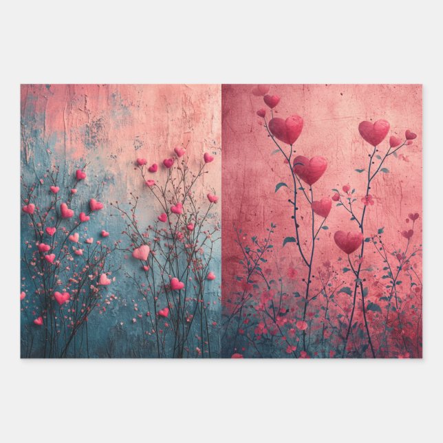 Wrapping Paper Flat Sheet Set of 3 (Front)