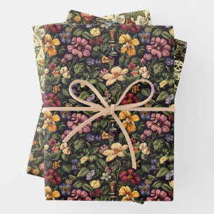 Wrapping Paper Flat Sheet Set of 3