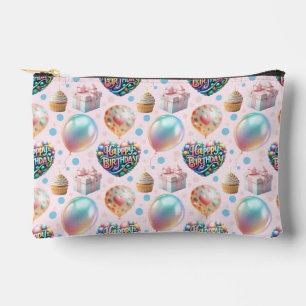 Wrapping Paper Flat Sheet Set of 3 Accessory Pouch