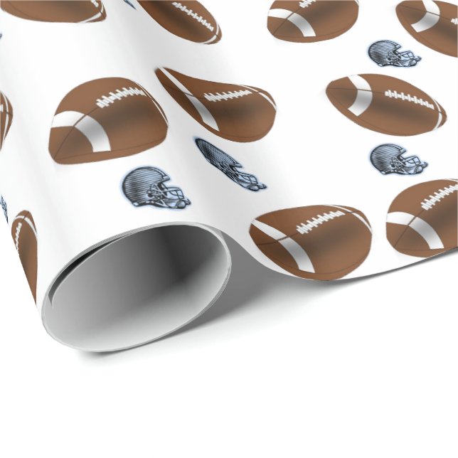 Wrapping paper Football (Roll Corner)