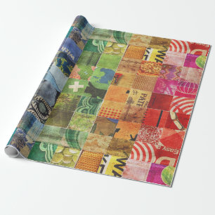Wrapping Paper for furniture decoupage or collage 