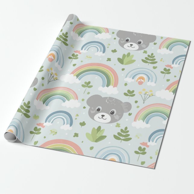 Wrapping Paper for kids (Unrolled)
