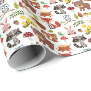 Wrapping Paper - Forest Animals
