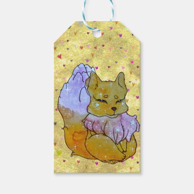Wrapping Paper Gift Tags (Front)