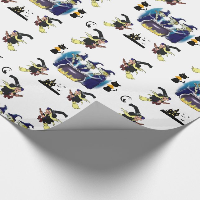 Wrapping paper Halloween (Corner)