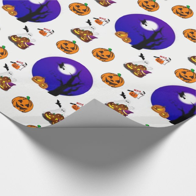 Wrapping paper Halloween (Corner)