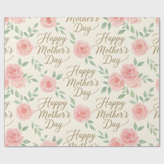 Wrapping Paper-Happy Mother’s Day Wrapping Paper