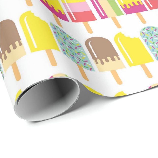 Wrapping Paper - Ice Lollies (Roll Corner)