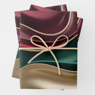 Wrapping paper in stylish abstract graphic