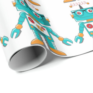 Wrapping Paper - Intelligent Robo